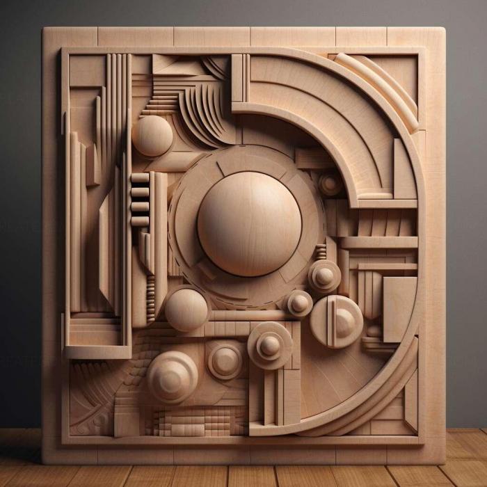 نموذج ثلاثي الأبعاد لآلة CNC 3D Art 